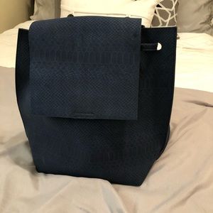 Soft Faux Leather Backpack